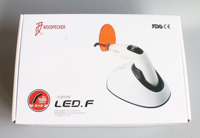 Woodpecker® LED光重合器 Fブルーライト-包装